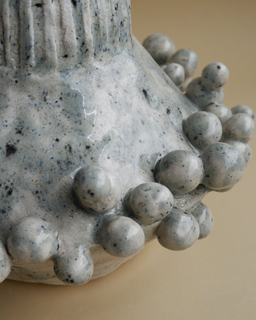 The Bubble- Width Shape Vase 12 - wazon ceramiczny z kolekcji The Bubble