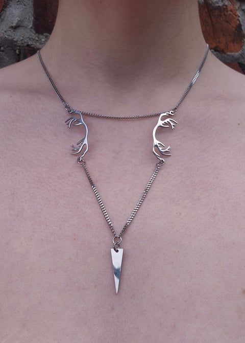 ANTLERS naszyjnik / choker - Choker - 40cm