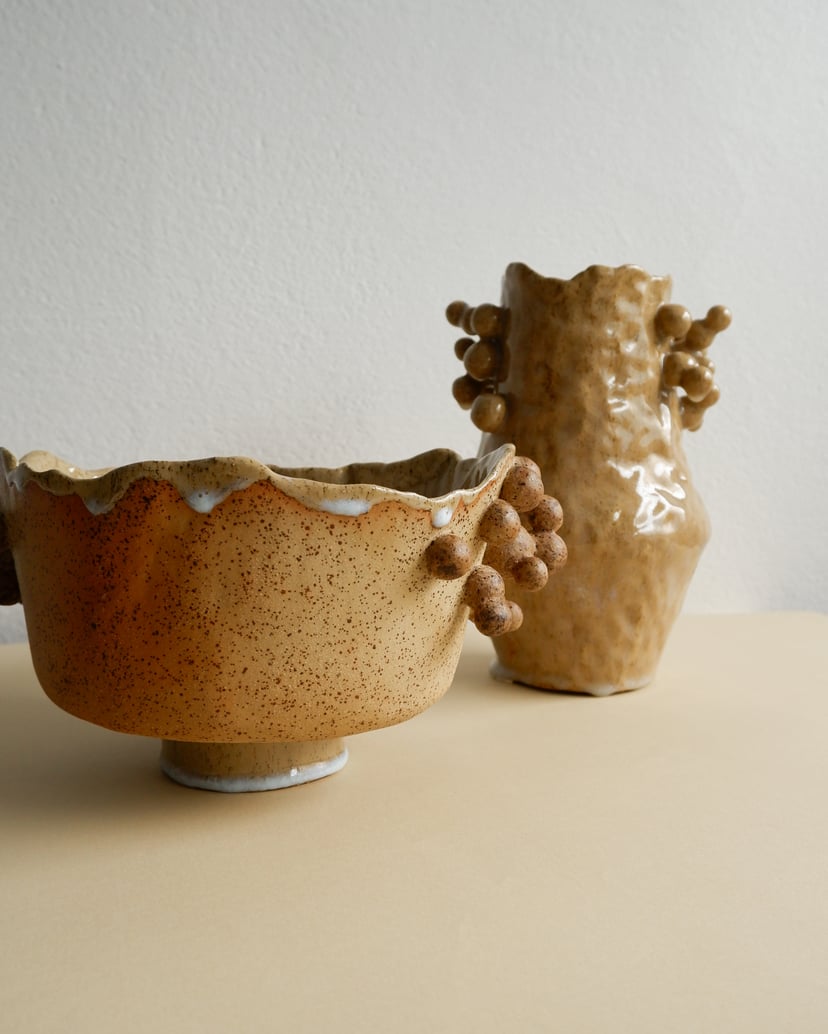 The Bubble- Centerpiece 08 - ceramiczna patera z kolekcji The Bubble