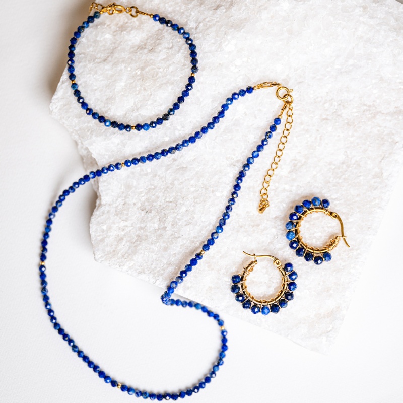 Zestaw Lapis lazuli