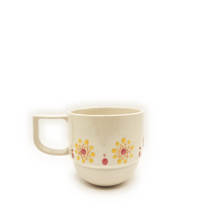 Kubek 300 ml - jasnokremowy kubek ceramiczny