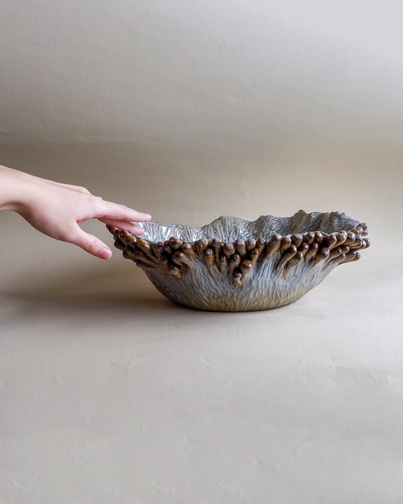The Petal- Centerpiece 04 - ceramiczna patera z kolekcji the Special Decorated