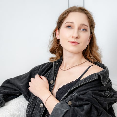Bransoletka Harmony | Kwarc dymny
