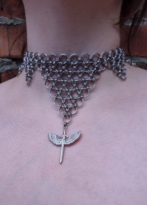 WARRIOR'S BELIEFS choker