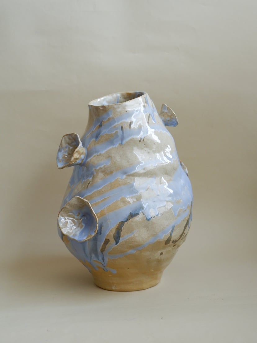The Floral- Vase 02 - wazon ceramiczny z kolekcji The Floral