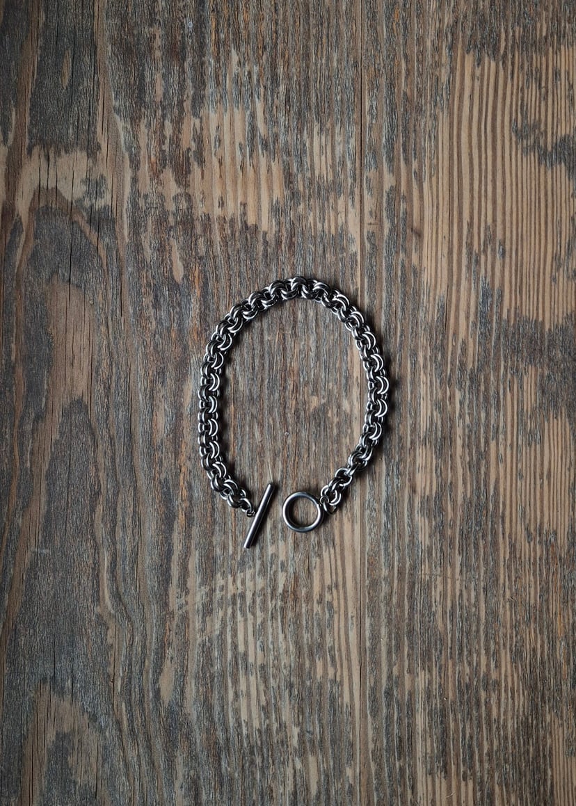 REMEMBRANCE bransoletka chainmail - 16cm