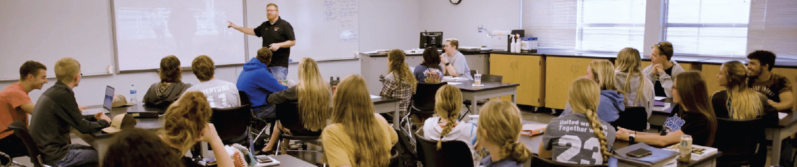 Students in class