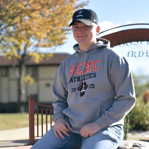 Branded student