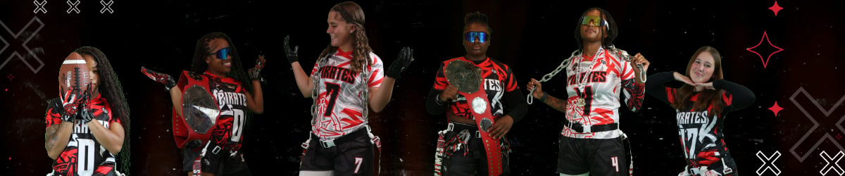 Lady sports team