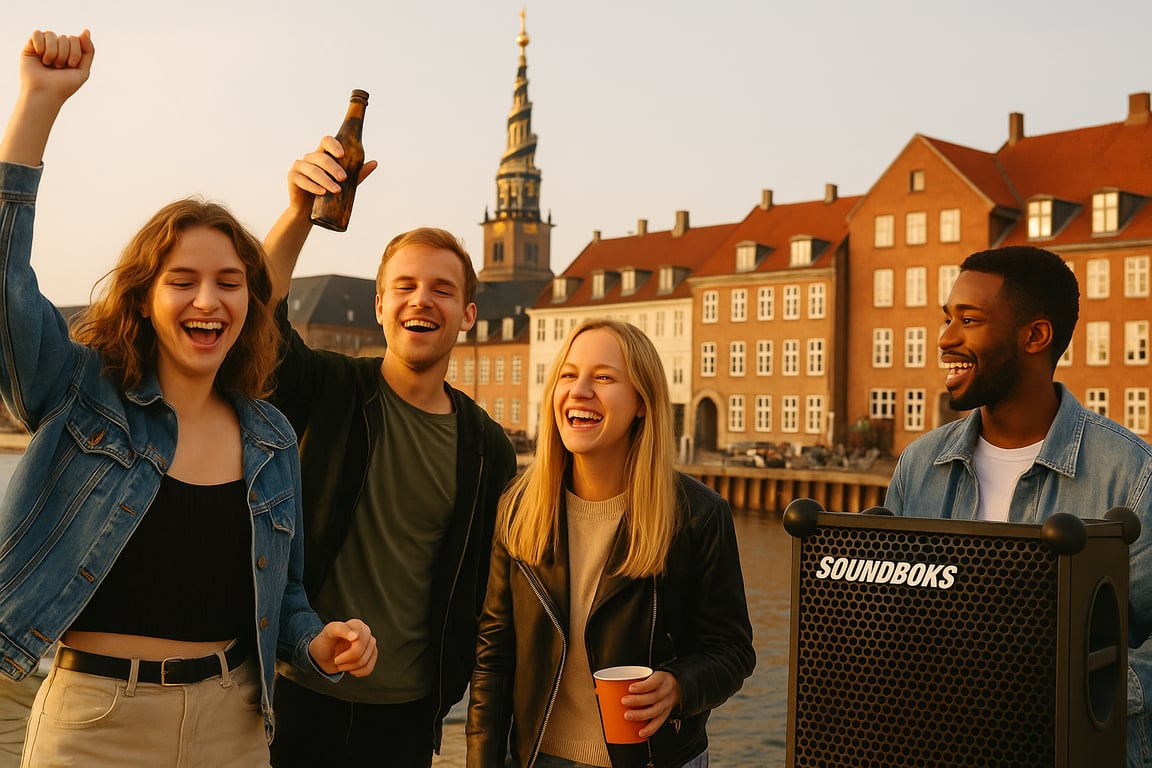 Her kan du leje en Soundboks i København