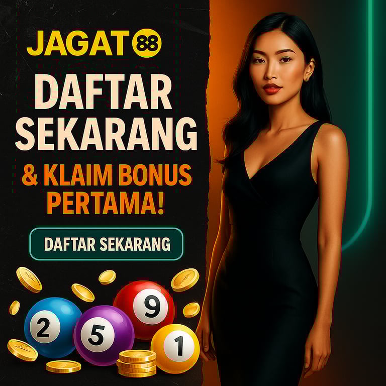 Banner JAGAT88: Daftar resmi, verifikasi cepat, bonus pendaftaran