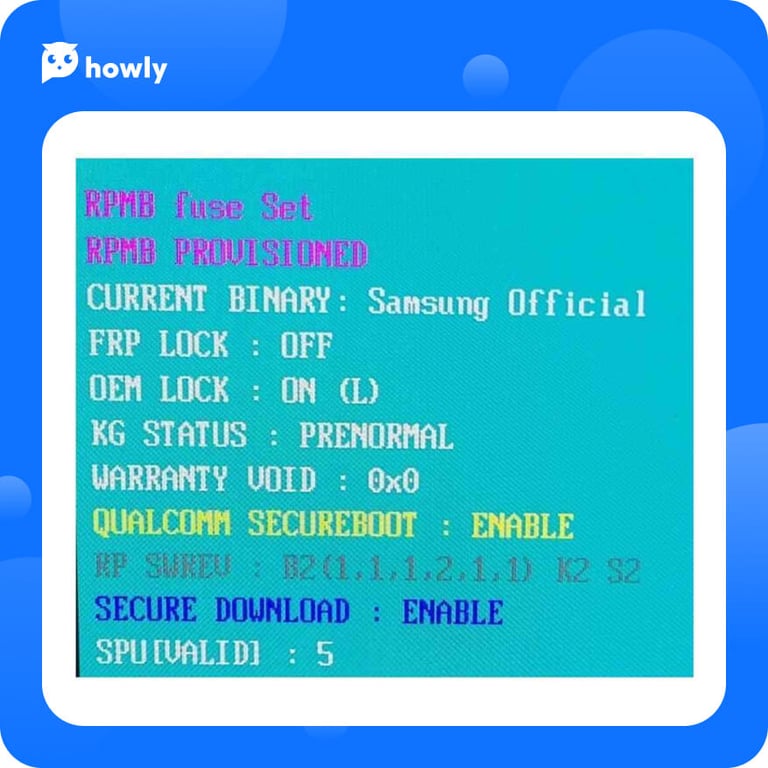 What does RPMB fuse mean?