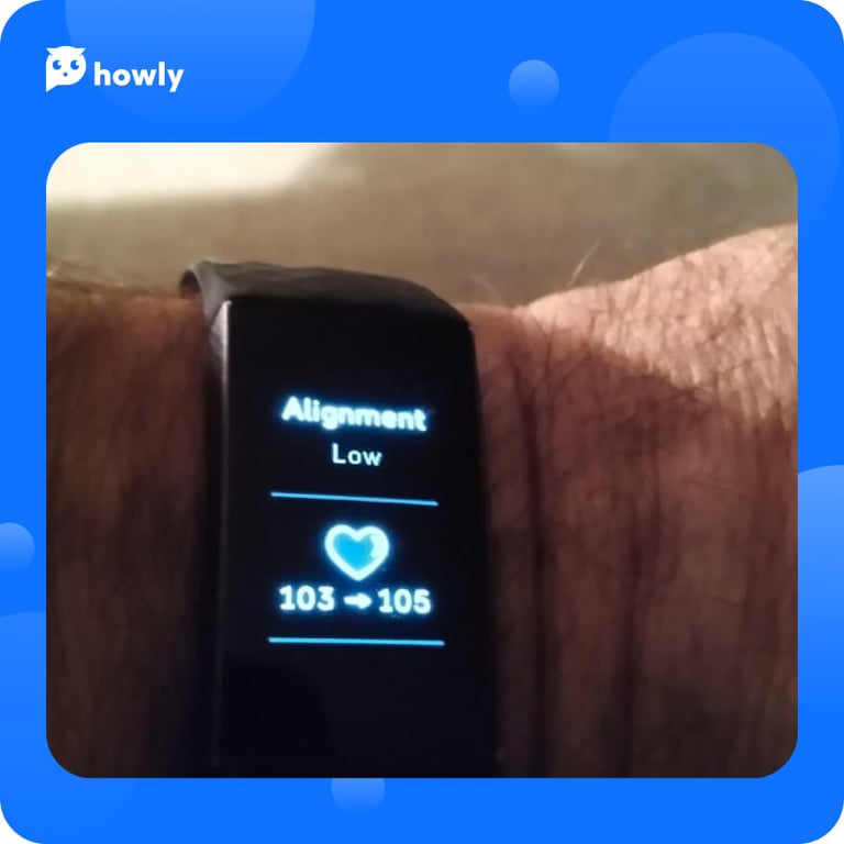 Low alignment on Fitbit