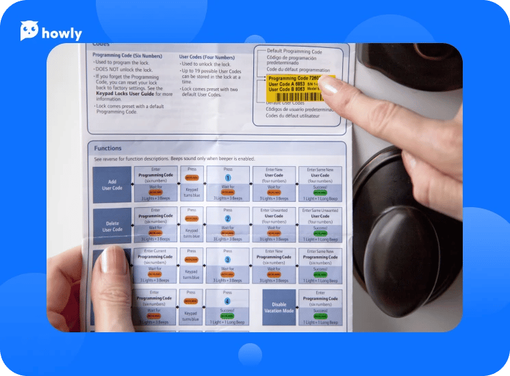 How to change Schlage code