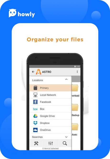 Astro File Manager