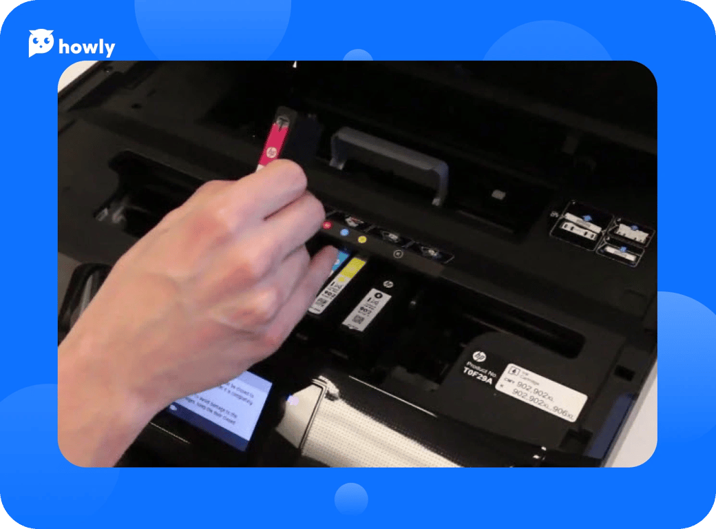 ,How,to,change,ink,in,HP,printer