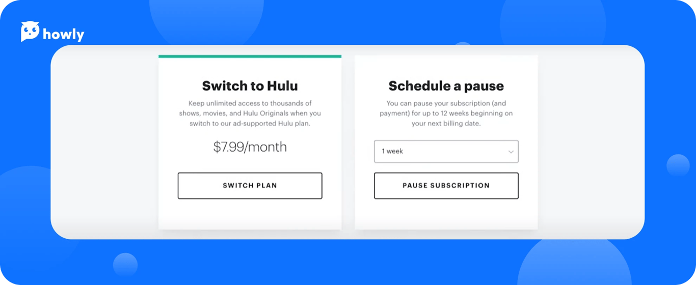 How,to,cancel,Hulu,subscription,with,Howly