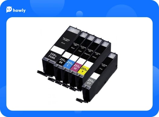 What Canon printers use 250 and 251 ink?