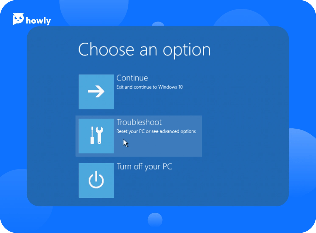 How to load the system in Safe Mode