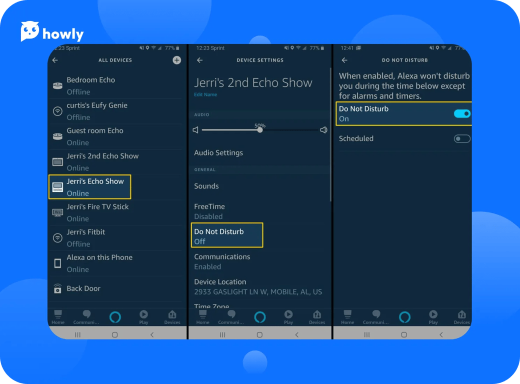 How to stop green light on Alexa