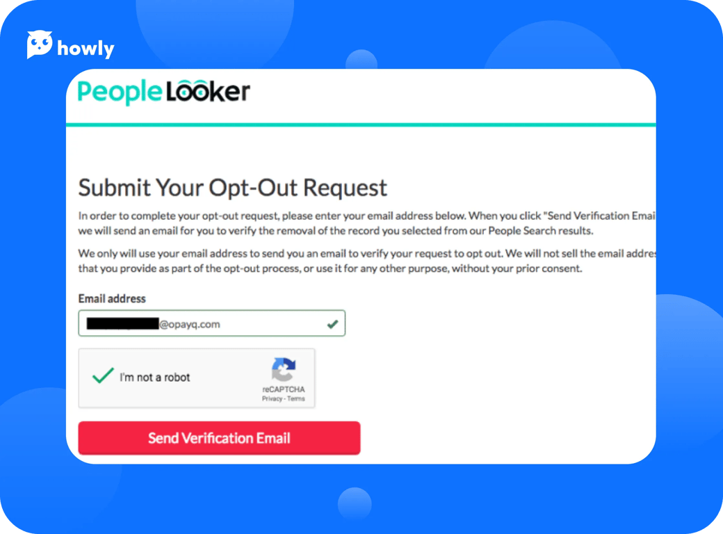 PeopleLooker: cancel the subscription