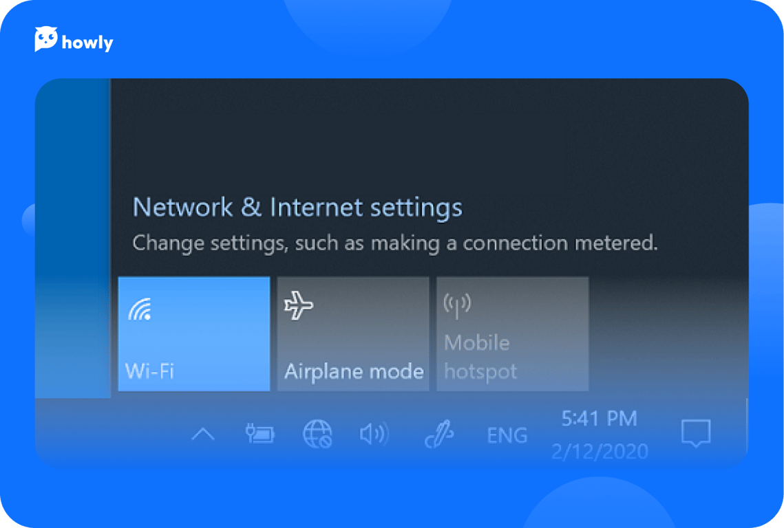 Wi-Fi is disconnected in Windows 10