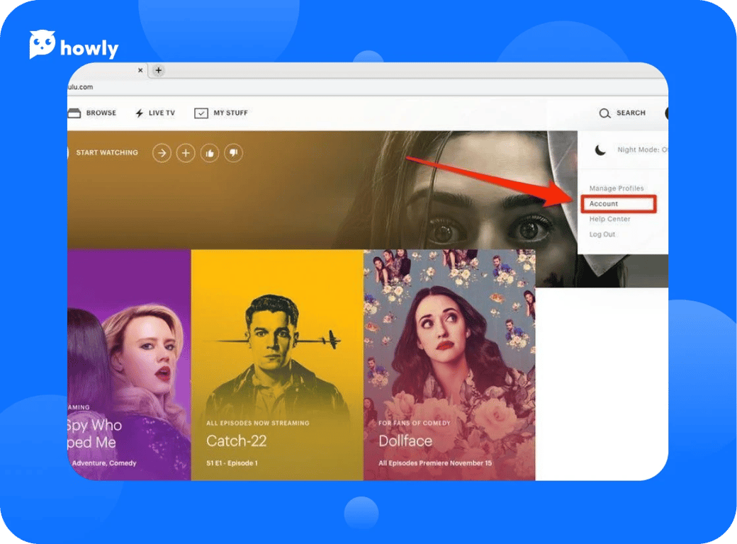 How to cancel Hulu subscription with Howly