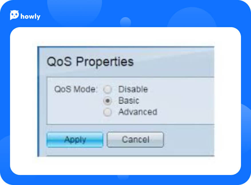 Enable QoS mode