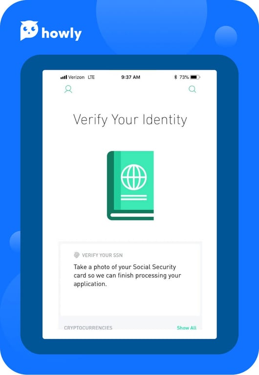 Verify your identity