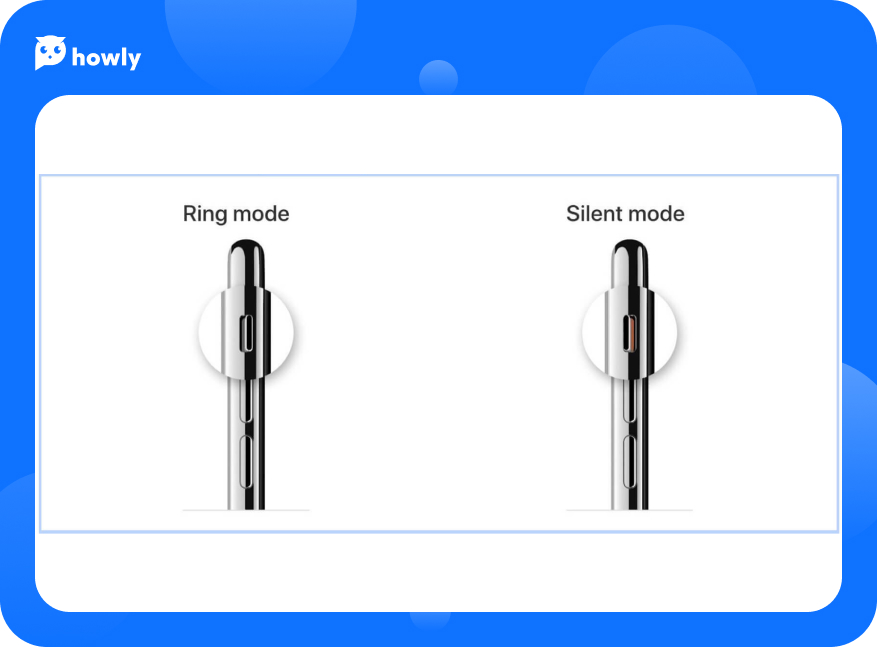 Flip Ringer/Silent switch