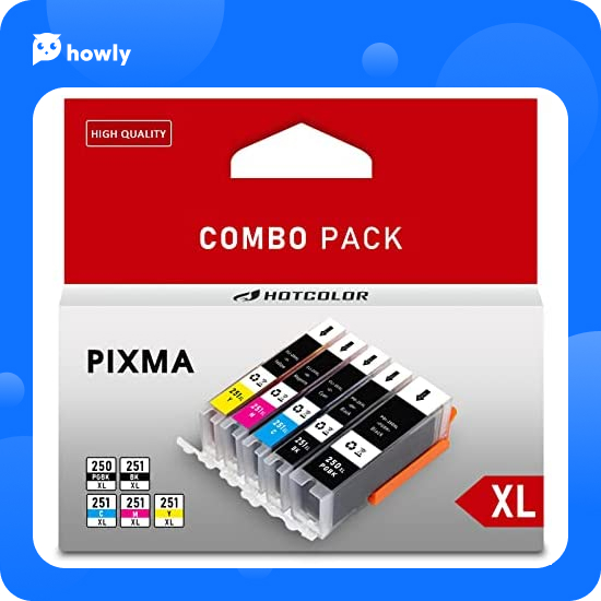 XL cartridges for Canon PIXMA printer