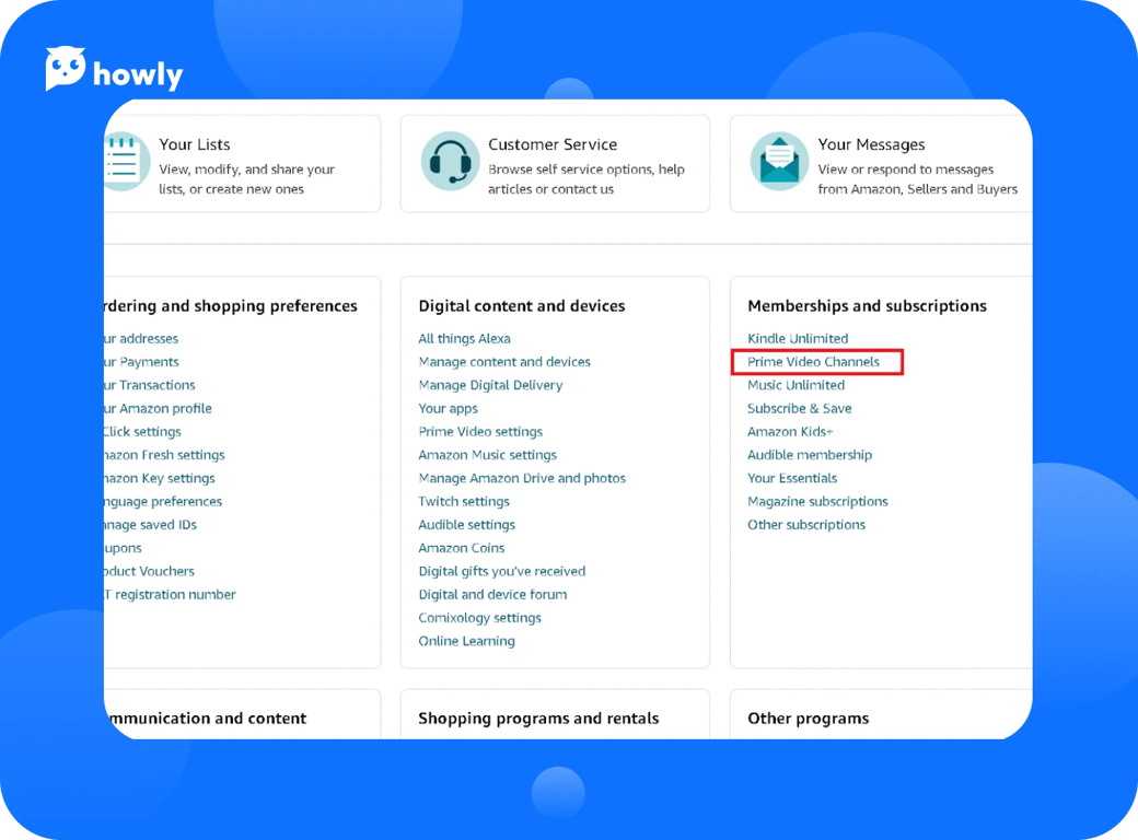 How to cancel Showtime subscription