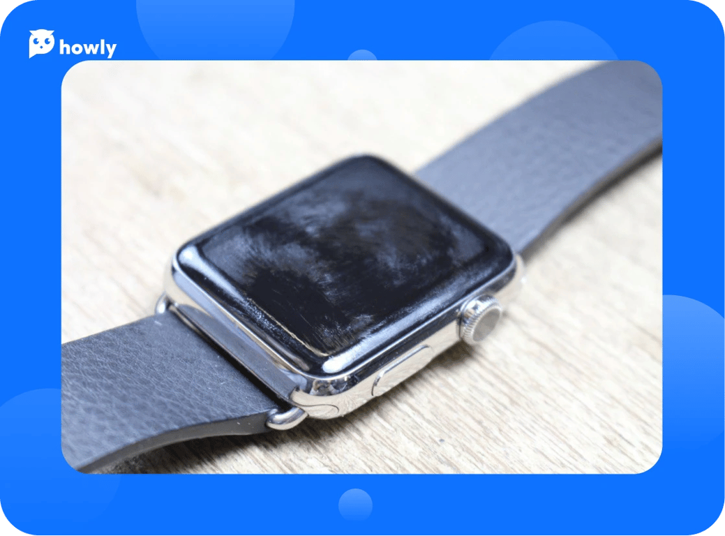 remove scratches from Apple watch