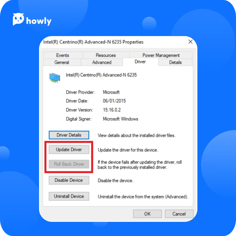 Downgrade network drivers