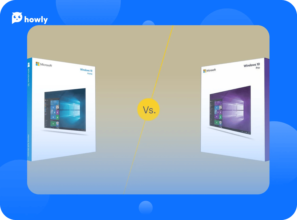 The difference between Windows 10 Pro and Home