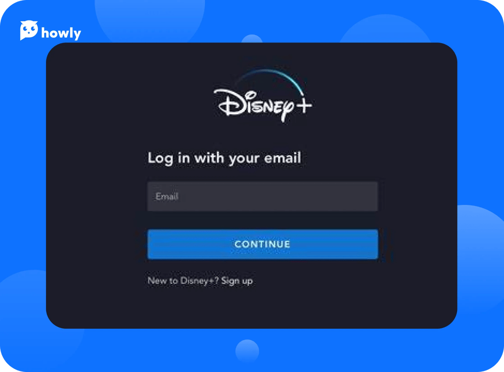 Change Disney plus password