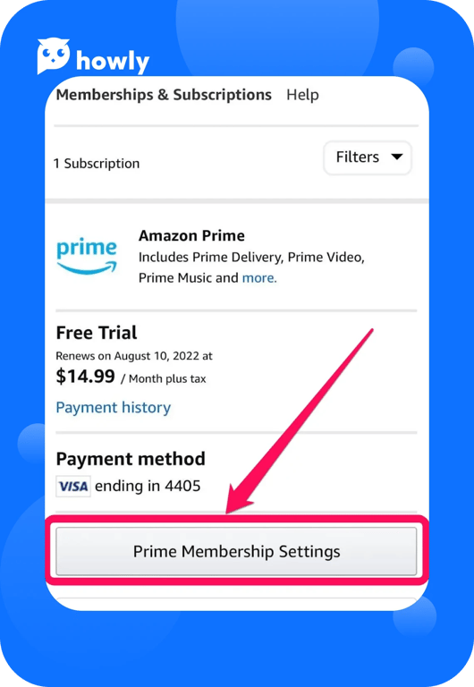 Stop Prime Video with a phone app