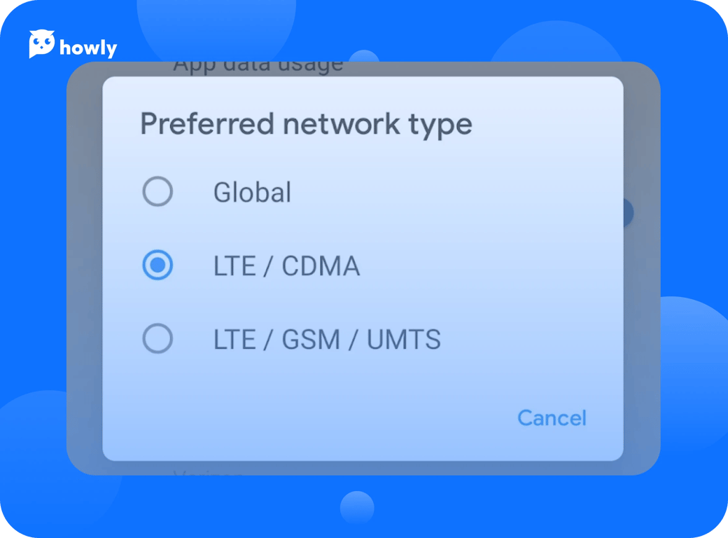 Preferred network type - how to choose?