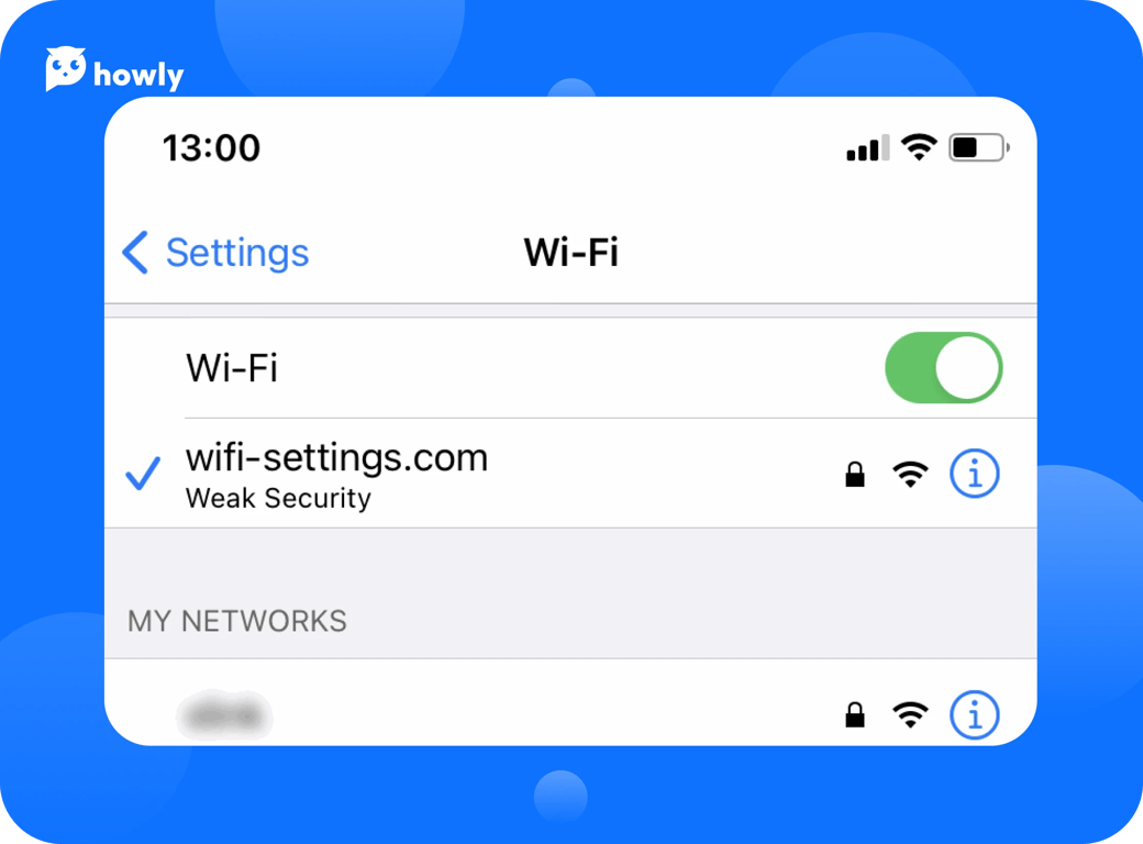 Wi-Fi Weak Security