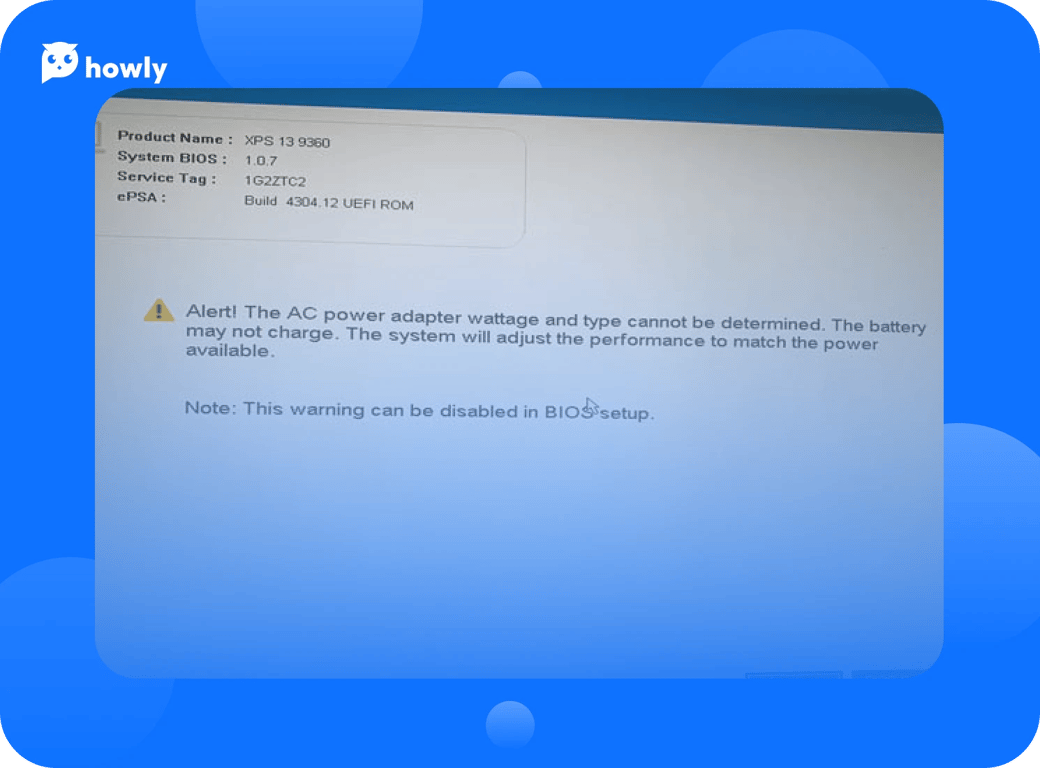 How to troubleshoot “The AC power adapter wattage and Type Cannot Be  Determined” alert: 4 user-