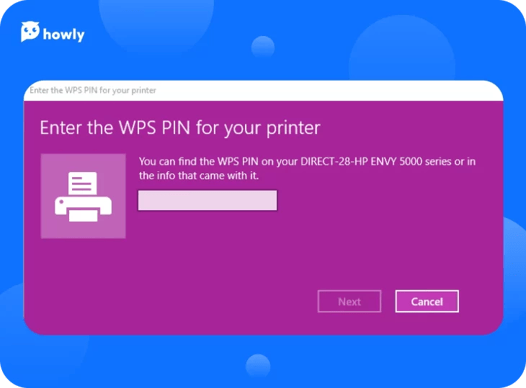 What is WPS PIN on the HP printer and how to find it?