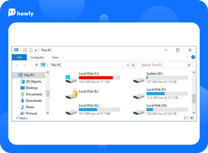 Check if your hard drive is full