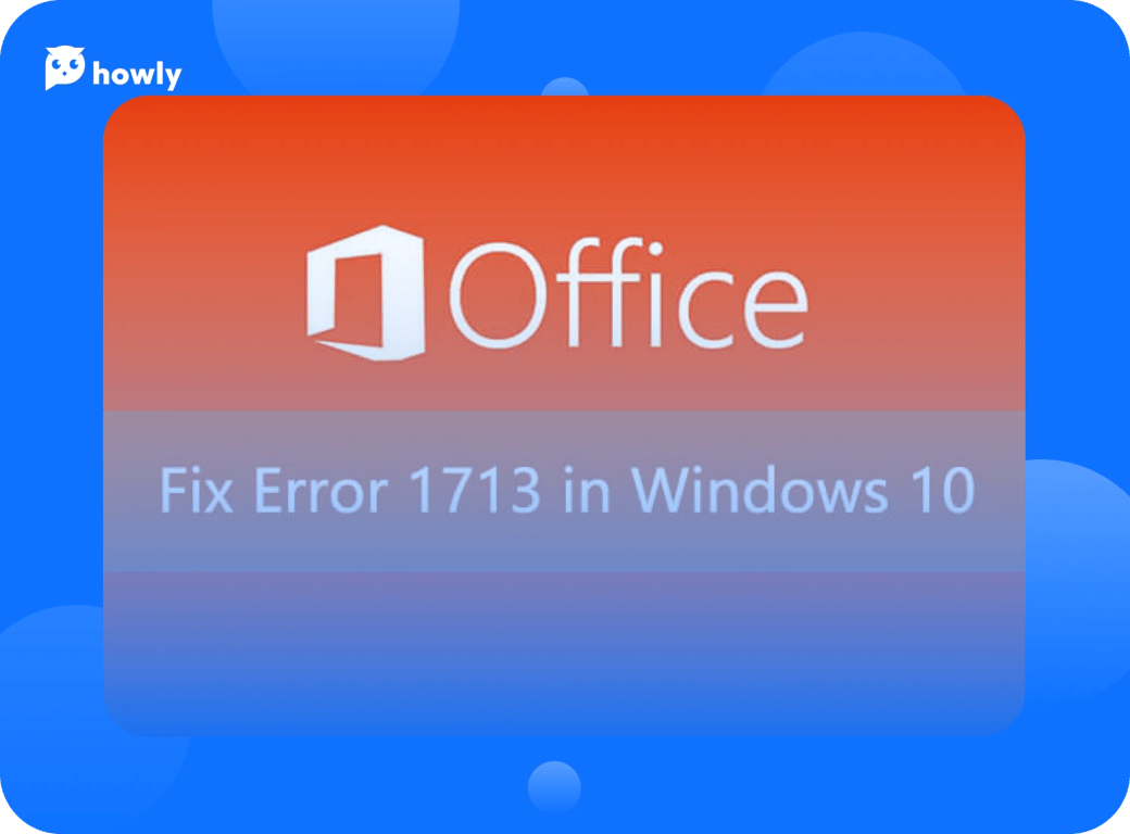 How to fix Microsoft 1713 Logic Error 