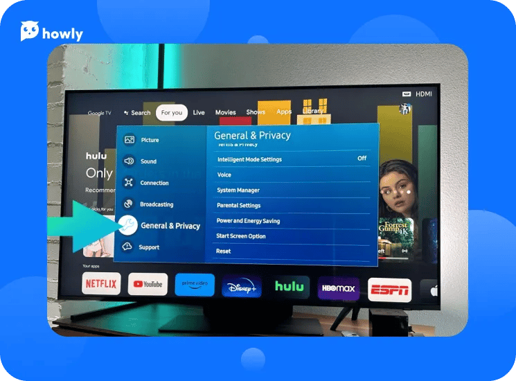 How to restart Samsung TV