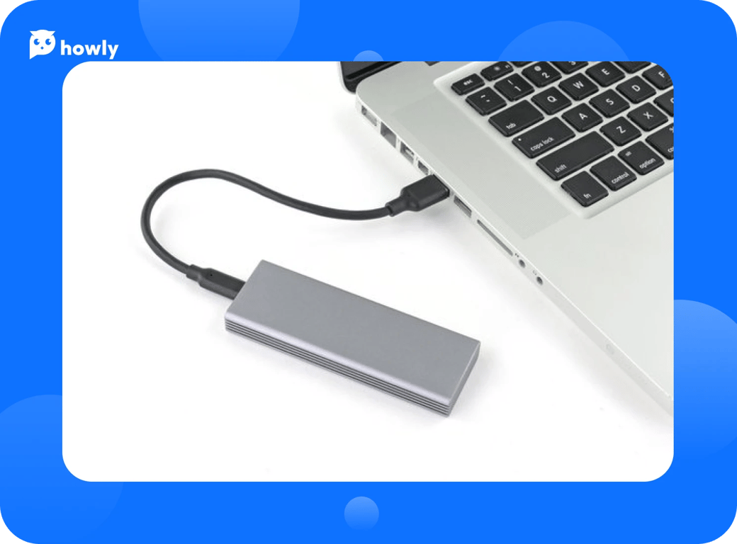 Mac with an external SSD