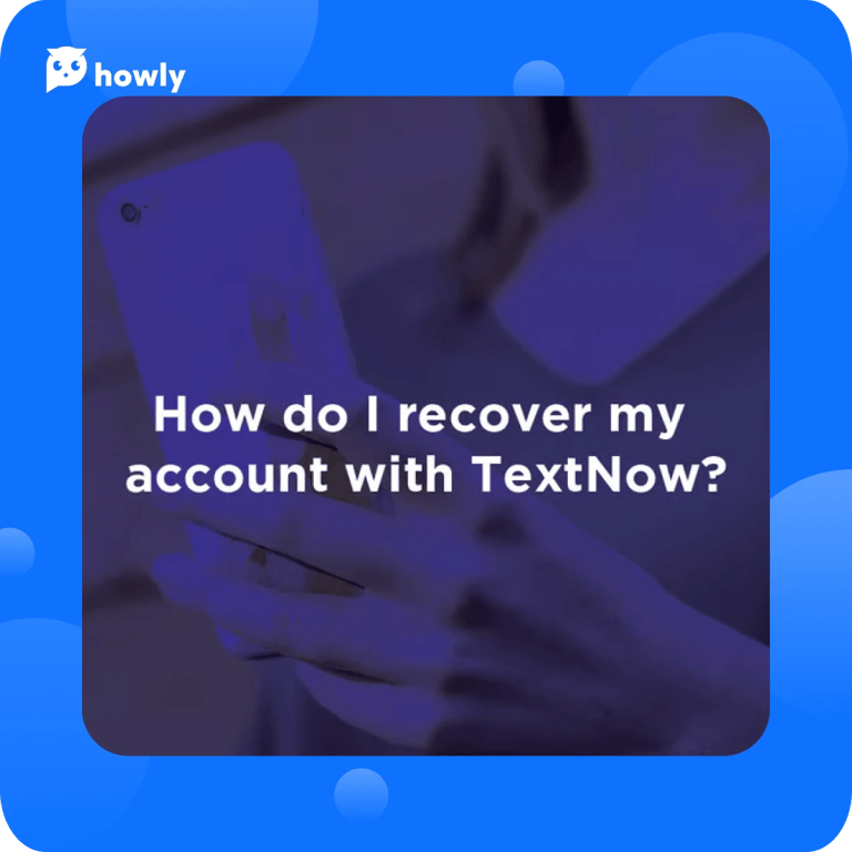 How to recover TextNow number