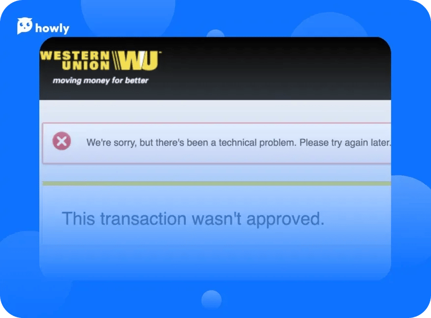 Western Union Error Codes How To Fix Most Common Issues