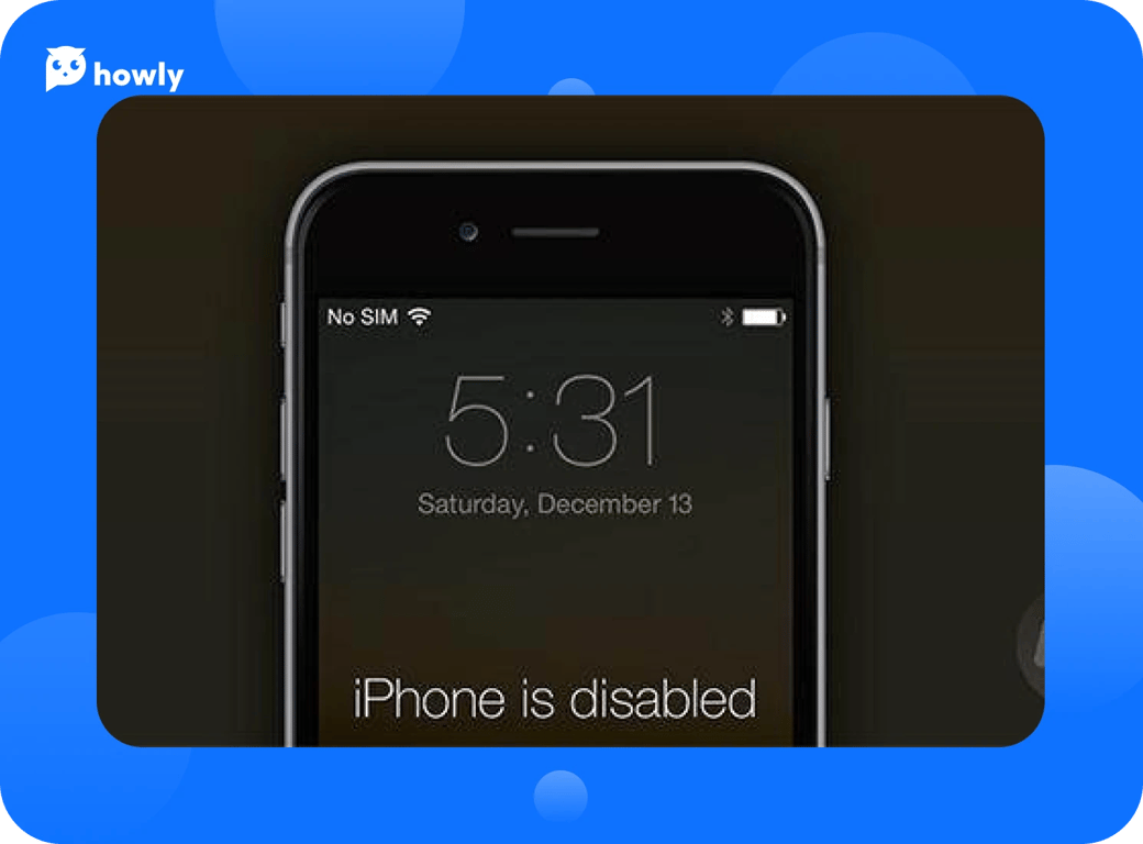 How to fix a disabled iPhone