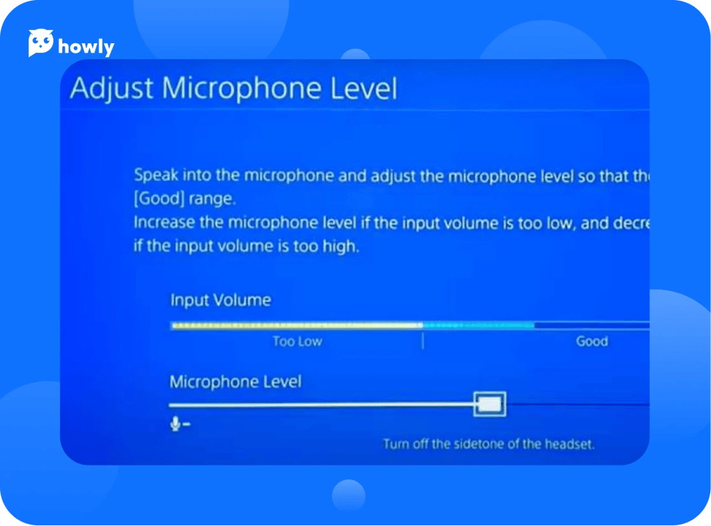 Stop mic echo on PS4