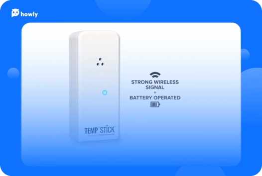 How does the temp stick work?